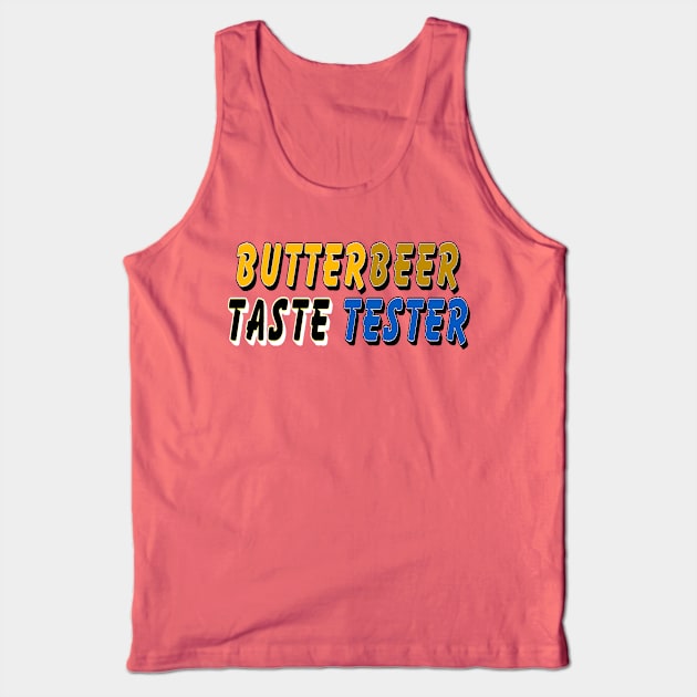 ButterBeer Taste Tester Tank Top by Orchid's Art